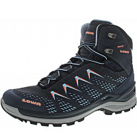 Lowa - Innox Pro GTX Mid Ws - Wanderschuh - stahlblau-lachs