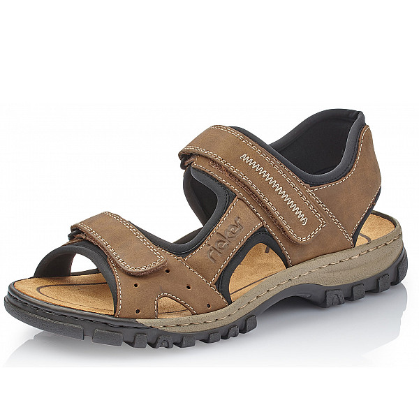 Rieker Sandale zimt schwarz 25084 24 | Rieker Sandale zimt schwarz 25084 24 |