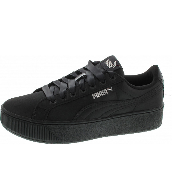 puma platform vikky black