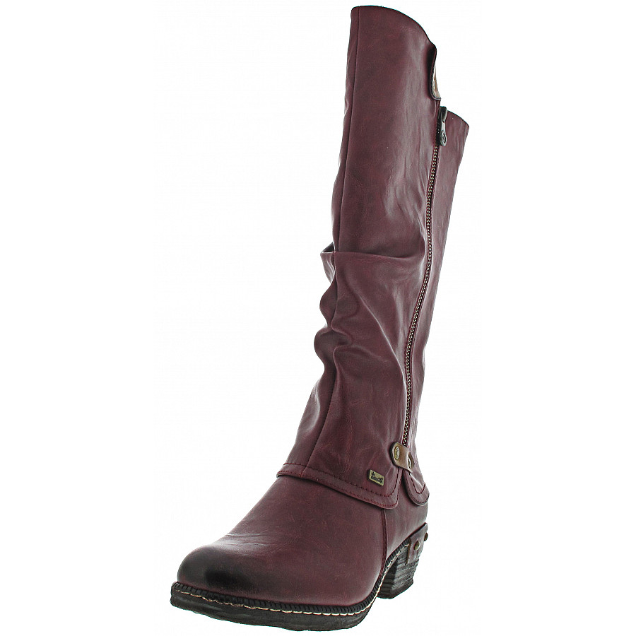 Rieker Langschaftstiefel vino brandy 93655 35 | Rieker 93655 Damen Langschaft Stiefel