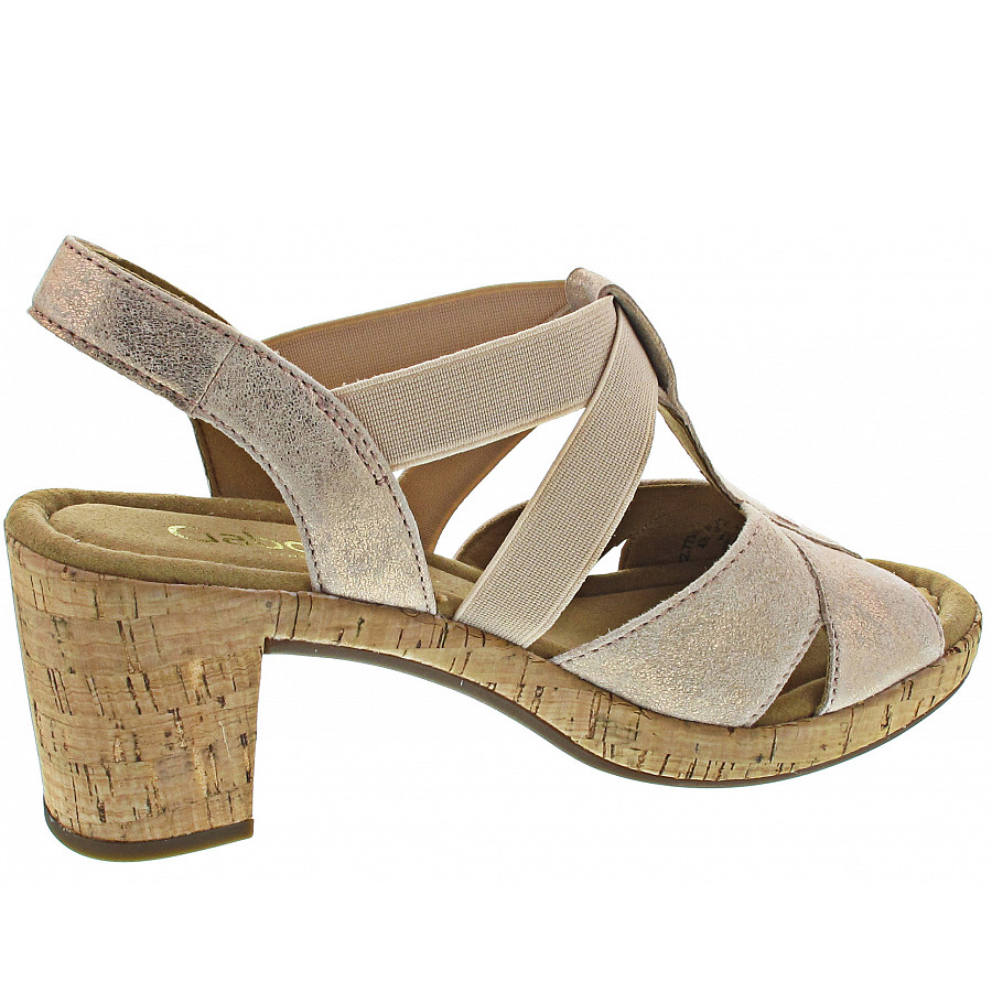 Gabor Comfort Sandalette in rame (Kork) Gabor Comfort Sandalette in rame (Kork)