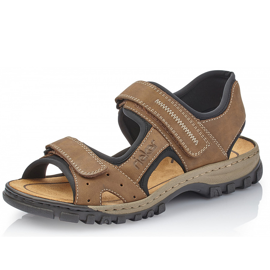 Rieker Sandale zimt schwarz 25084 24 | Rieker Sandale zimt schwarz 25084 24 |