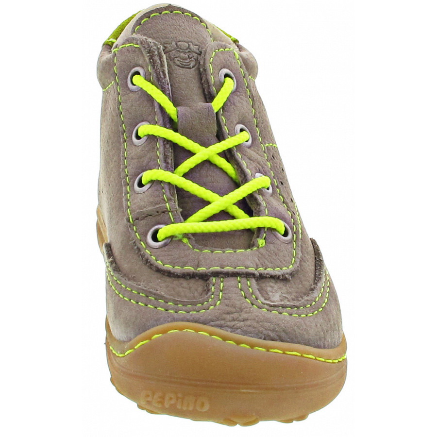 Ricosta SAMY Lauflernschuh kies 1220500 655 Weite mittel | Neu Pepino | Ricosta Pamy Lauflern Schnürschuh beige kies