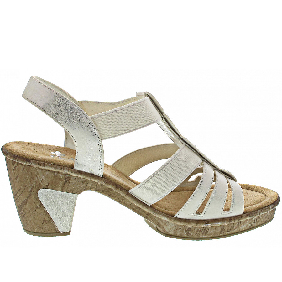 Rieker Sandalette bianco 69761 80 | Rieker Sandalette bianco 69761 80 |